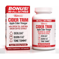 Windmill Dietworks Apple Cider Vinegar Capsules Ea, Ginger, Cayenne & Maple, 90 Count