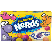 Nerds Big Chewy Candy, 4.25 Ounce Movie Theater Candy Boxes (Pack Of 12)
