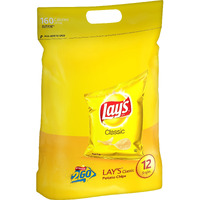 Lay's Classic Potato Chips, 12 Singles