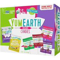 Yumearth Spring Candy Variety Box, 9.4 Ounce - Organic Gummy Fruits, Jelly Beans & Pops - Spring Fruit Flavors - Allergy Friendly, Gluten Free, Non-Gmo, Vegan, No Artificial Flavors Or Dyes