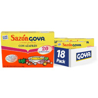 Goya Foods Saz  N Seasoning With Azafran, 3.52 Ounce (Pack Of 18)