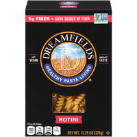 Dreamfields Healthy Pasta Living Rotini, 13.25-Ounce Boxes (Pack Of 6)