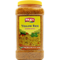 Iberia Yellow Rice 6.25 Lb. Bulk Spanish Style Seasoned Rice