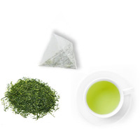 Japanese Green Tea Co. Aracha Loose Leaf Japanese Green Tea (100 Pack) - Authentic All-Natural Vegan Highest Grade Organic Green Tea Bags - Mild Taste And Rich In Antioxidants