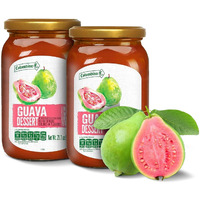 Colombina Guava Dessert Fruit Spread, Exotic Tropical Guava Jelly And Guava Paste Made From Real Fruit, 21.1Oz (2 Jars)
