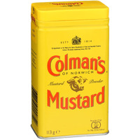 Colman's Dry Mustard Powder 4Oz (Pack Of 2) | Hot & Tangy | Grilling, Dips, Dressings, Marinades |