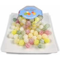 Andy Anand Sugar Free Hard Candy Spirals 110Pc - Stevia Sweetened Zero Sugar Candy - Candy Assortment With Five Different Flavors - Made In Spain (7 Oz)