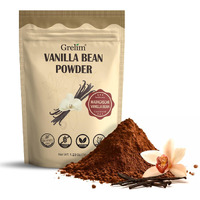 Grelim Vanilla Bean Powder, 100% Pure Ground Madagascar Vanilla Powder,No Fillers Or Additives Great For Baking, Coffee, Smoothies 1.23 Oz (35G)