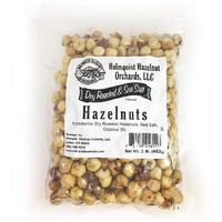 1 Lb | Holmquist Hazelnuts Dry Roasted Hazelnuts | Sea Salt | Skins Mostly Removed | Heart Healthy | Non-Gmo, Gluten Free, Kosher, Resealable, Keto-Friendly