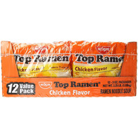 Nissin Oodles Of Noodles Top Ramen Chicken Soup, 36 Oz (Pack Of 12)