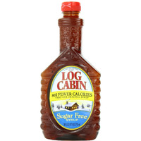 Log Cabin Sugar Free Syrup 24 Oz Bottles (2 Pack)