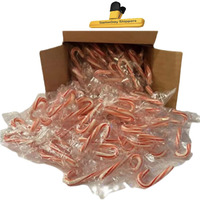 Peppermint Mini Candy Canes (96 Individually Wrapped Candies) Bulk Christmas Candy | Bundled With Free Sameday Shippers Fun Sticker