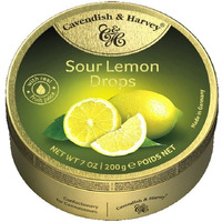 British - Cavendish And Harvey Sour Lemon Drops 200G