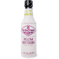 Fee Brothers Plum Cocktail Bitters - Aromatic Cocktail Mixer & Concentrated Flavoring, Gluten Free, Vegan-Friendly, 5 Fl Oz