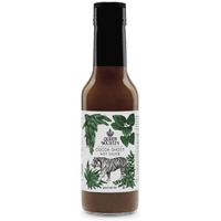 Queen Majesty Cocoa Ghost Hot Sauce 5Oz - All Natural Habanero & Ghost Pepper Condiment With Chipotle - Vegan, Low-Carb, No Sugar, Kosher, Gluten Free, Non Gmo, Featured On Hot Ones