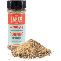 Lane's Cubano Cuban Seasoning Rub, All-Natural Cuban Spice Blend, Perfectly Balanced Taste For Your Favorite Hamburgers & Pork Tenderloin, No Msg, No Preservatives, Gluten-Free, Made In Usa, 4.0 Oz