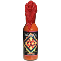 Ghost Pepper Hot Sauce Wicked Tickle Xxx Chipotle Extra Hot World's Hottest Hot Sauce Gift Wax Sealed Wings