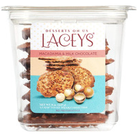 Desserts On Us, Inc. - Laceys Milk Chocolate Macadamia Nut Toffee Wafer Cookies - 8 Oz
