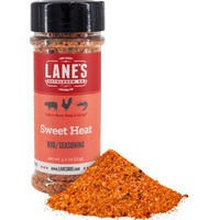 Lane's Sweet Heat Rub Seasoning, All-Natural Bbq Brisket Rub Goes Well With Butt Rub Seasoning, No Msg Brisket Seasoning &, Made In Usa, 4.0 Oz