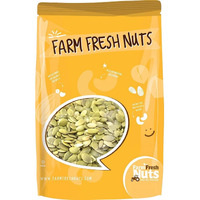 Dry Roasted Pepitas/Pumpkin Seeds With Himalayan Salt (2 Lbs.) - Roasted To Perfection In Small Batches For Added Freshness - Vegan & Keto Friendly - Farm Fresh Nuts Brand