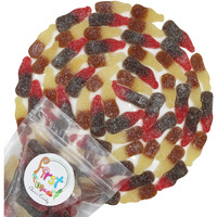 Firstchoicecandy Gummy Cola Bottles (Sour Mix, 2 Pound (Pack Of 1))