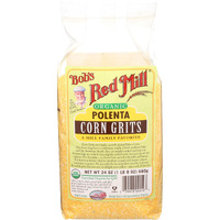 Bobs Red Mill 19490 Organic Polenta Corn Grits, 24 Oz