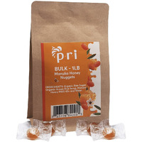 Pri Manuka Honey Nuggets, Sweet And All Natural Hard Candy Treat, 1Lb