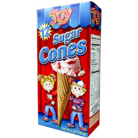 Joy Cone, Sugar Ice Cream Cones, 12 Count, 5 Ounce