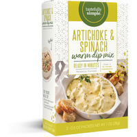 Tastefully Simple Artichoke And Spinach Warm Dip Mix, 0.5 Ounce (Pack Of 2)