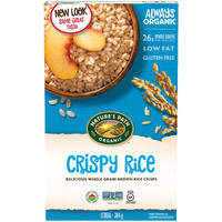 Natures Path Organic Rice Crispy Cereal, 10 Oz
