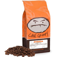 Caf   Grumpy Ethiopia Farm To Table Yirgacheffe Coffee, 12Oz Bag, Single Origin, Medium Roast, Drip, French Press, Pour Over, Cold Brew (Whole Beans)