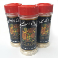 Charlies Choice Special Steak Seasoning 3 Pk Best For All Meats (Including Grill Sirloin, Ribeye, Etc) Beef Pork Chicken Fish 12 Oz