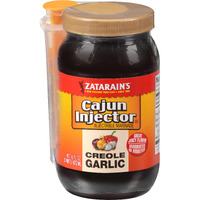 Zatarain's Cajun Injector Creole Garlic Injectable Marinade With Injector, 16 Fl Oz