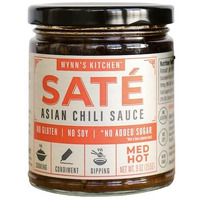 Wynn's Kitchen Sate Asian Chili Sauce (Keto, Sugar Free, Paleo, All Natural Ingredients, No Msg, Gluten Free)