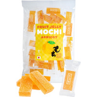 Jelly Fruit Mochi, Japanese Traditional Candy, Individually Wrapped, Artisanal Handworks, 100% Japanese Apricot, 300G?Yamasan?