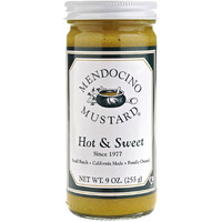 Mendocino Hot Sweet Mustard, 9 Oz