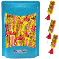 Fruidles Sugar Daddy Taffy Lollipop, Delicious Milk Caramel Pop, Gourmet Candy Sweets, Individually Wrapped (2 Pounds)
