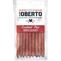 Oh Boy! Oberto Classics Cocktail Pep Smoked Sausages, 12 Ounce
