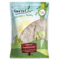 Food To Live Barley Flour, 6 Pounds - Fine Powder, Kosher, Vegan, Bulk. Rich In Fiber. Wheat Flour Alternative. Great For Baking. Product Of The Usa.