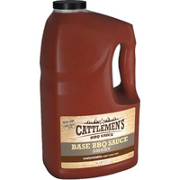 Cattlemen's Smoky Base Bbq Sauce, 1 Gal - One Gallon Jug Of Customizable Smoky Barbecue Sauce Base For Chefs, Ideal For Ribs, Briskets, Wings And More