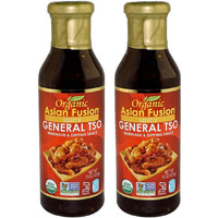 Organic Asian Fusion General Tso Sauce, 15 Ounce - Non-Gmo, Organic Certified, Kosher & Gluten Free (2 Pack)