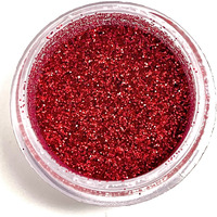 Holiday Red 6 Grams Luxury Diamond Dust For Cakes, Cupcakes, Cookies, Icing, Chocolate Wedding Party Baking Cupcake Cookie Ice Cream Decoration Supplies