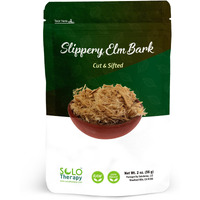 Slippery Elm Bark Tea Cut And Sifted - 56 Grams - Slippery Elm Bark Herb Resealable Bag - Ulmus Rubra 56 Grams - Premium Quality (Slippery Elm Bark)