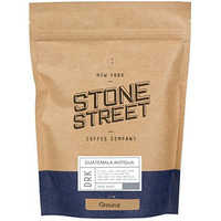 Stone Street Guatemala Antigua Gourmet Coffee, Ground, 1 Lb Bag, Single Origin, Dark Roast, 100% Arabica, Volcanic/High Altitude Soil