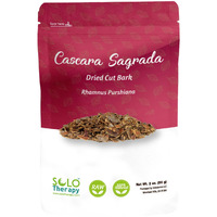 Cascara Sagrada Bark Herbal Tea - Cascara Sagrada Bark Cut - Rhamnus Purshiana Resealable Bag - 56 Grams - Premium Quality (Cascara Sagrada Bark)