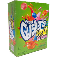 Gushers Sour Berry 4.25Oz 8Ct
