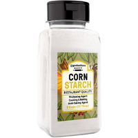 Corn Starch By Unpretentious, 2 Cups, Thickening Agent, For Bulk Baking & Cleaning Use