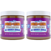 Dairysky Dulce De Leche No Added Sugar - 10.5Oz Made With Real Milk, Gluten-Free - Milk Based Caramel - Perfect For Desserts - 2 Pack