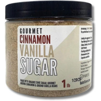 Bakto Flavors Gourmet Cinnamon Vanilla Sugar - 1 Lb Jar