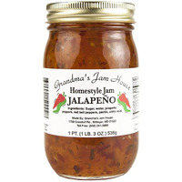 Homestyle Jalapeno Jam - One Pint - Grandma's Jam House